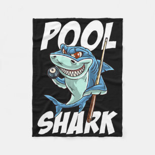 Funny Billiards Pool Shark Snooker Hall Joke Billi Fleecedecke