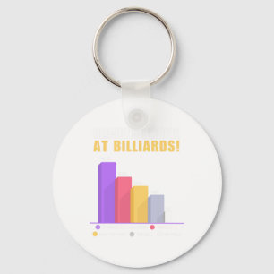 Funny Billiards Pun Geschenke - Grund, warum ich b Schlüsselanhänger