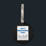 Funny bin ich ablenkend, dass du das menschliche D Haustiermarke<br><div class="desc">Funny bin ich ablenkend, dass du das menschliche Design tust</div>