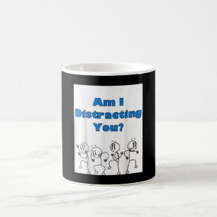 Funny bin ich ablenkend, dass du das menschliche D Kaffeetasse