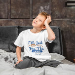 Funny bin ich gerade hier für die Latkes glücklich T-Shirt<br><div class="desc">Machen Sie sich mit unserem unglaublich witzig "I am Just Here For The Latkes"-T - Shirt auf eine ernsthafte latte Liebe gefasst! Dieses Tee ist das perfekte Kleid für die Hanukkah-Festlichkeiten Ihres kleinen Hauses. Mit dem witzigen Zitat in blau-braunen Hanukkah-Farben ist es eine spielerische Drehung für den Urlaubssgeist. Egal ob...</div>