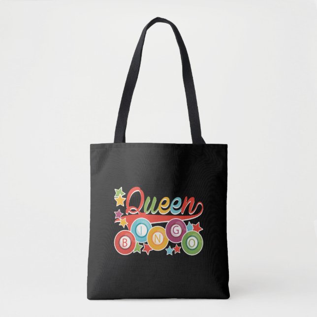 Funny Bingo Girl Bingo Balls Queen Tasche (Vorderseite)