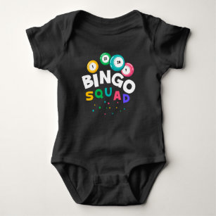 Funny Bingo Team Gambling Spaß Baby Strampler