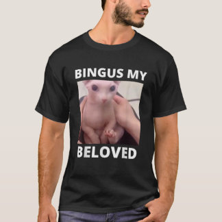 Funny Bingus Mein geliebter haarloser Sphinx Kat B T-Shirt