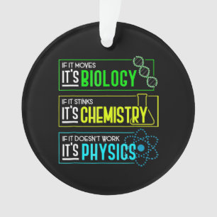 Funny Biologie Chimie Physique Science Nerd