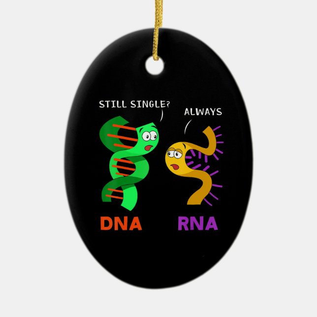 Funny Biology Pun Biologe Lehrerin Professor Gift Keramik Ornament (Vorne)