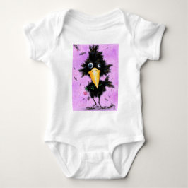 Funny Bird Baby Bodysuit Strampler