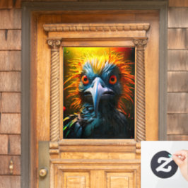 Funny Bird Fensteraufkleber
