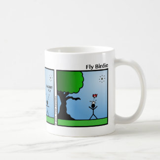 Funny Bird Kack Stickman Tasse - 022