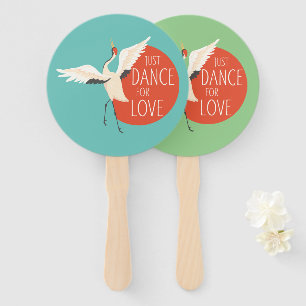 Funny Bird Message - Just Dance for Liebe 1 Fächer