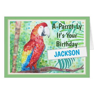 Funny Bird Personalisiert Bird-Day Card