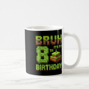 Funny Birthday Boy Bruh sein 8. Geburtstagsspiel P Kaffeetasse