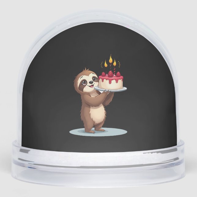 Funny Birthday Cake with Sloth Costume for Boys an (Avant)
