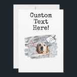 Funny Birthday Card! Anpassen von Foto und Text Einladung<br><div class="desc">Diese unglaublich witzig Karte wird sicherlich den Tag des Empfängers aufheitern. Fügen Sie eine persönliche Touch hinzu,  indem Sie das Foto und den Text anpassen.</div>