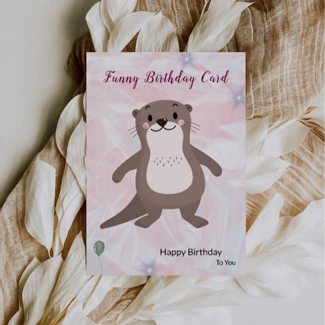 Funny Birthday Card Einladung (Funny Birthday Card)