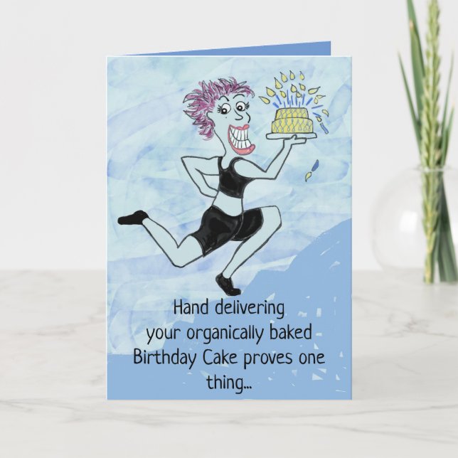 Funny Birthday Card für lustige Freunde Karte (Vorderseite)
