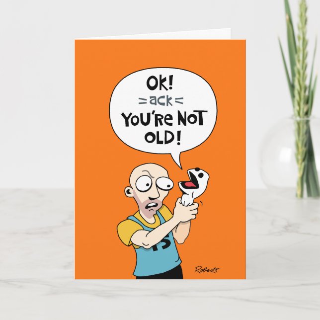 Funny Birthday Card für Typ Karte (Vorderseite)
