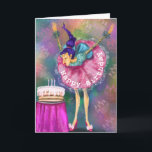 Funny Birthday Card Girl bläst Kerzen aus Karte<br><div class="desc">Funny Geburtstagskarten mit Girl Banning Candles - Funny - Painting - Choose / Add Your Einzigartiger Text / Name / Color - Make Your Special Gift - Umgrösse und verschieben oder entfernen und hinzufügen / Text mit Anpassungstool ! Malerei und Design von MIGNED. Bitte schauen Sie sich meine anderen Projekte...</div>