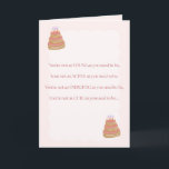 Funny Birthday Card Karte<br><div class="desc">Hier ist eine lustige Geburtstagskarte für diesen besonderen Jungen! Geburtstagszeit. Made mit Liebe!</div>
