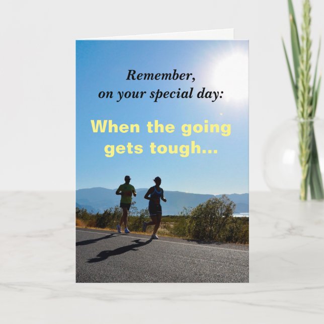 Funny Birthday Card Karte (Vorderseite)