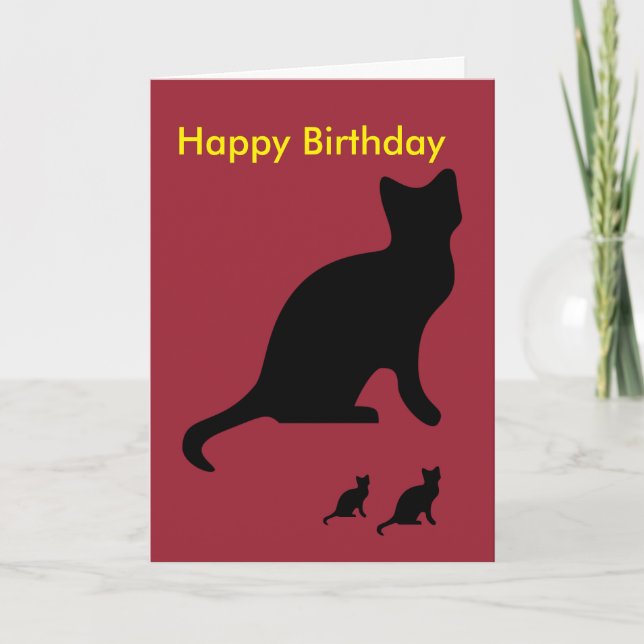 Funny Birthday Card Karte (Vorderseite)