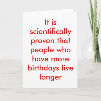 Funny Birthday Card Karte
