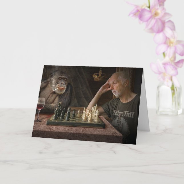 FUNNY BIRTHDAY CARD, QUARANTINE 2020 KAME KARTE (Orchidee)