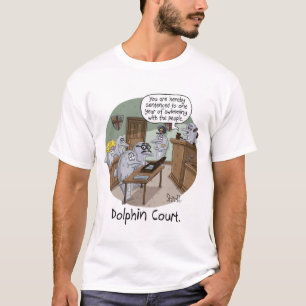 FUNNY BIRTHDAY CARD UND GIFT mit NIEDLICHEN DOLPHI T-Shirt