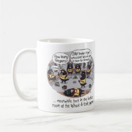 Funny Birthday Card - Whack-a-Mole Kaffeetasse