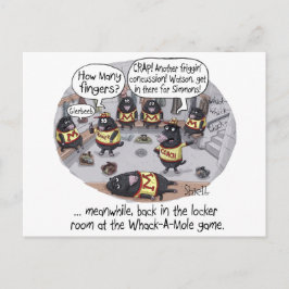 Funny Birthday Card - Whack-a-Mole Postkarte