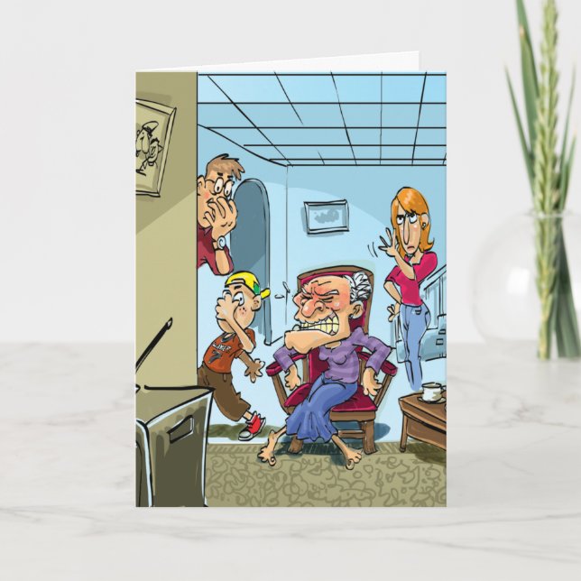 Funny Birthday Cards - Poop Yourself Karte (Vorderseite)