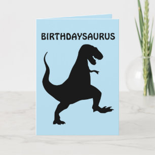 FUNNY BIRTHDAY DINOSAUR CARDS KARTE