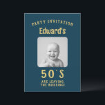 Funny Birthday Einladung<br><div class="desc">Eine raffinierte und elegante Geburtstagseinladung.</div>