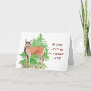 Funny Birthday Greetings,Someone Deer to my Heart Karte