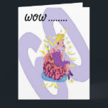 Funny Birthday Grußkarte 60 Karte<br><div class="desc">Illustration Gal,  ihren Kuchen zu haben und ihn auch zu essen!</div>