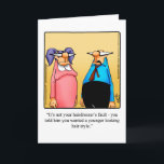 Funny Birthday Grußkarte für sie Karte<br><div class="desc">Genießen Sie es, das Lachen mit dieser unglaublich witzig Glückwunschkarte des Karikaturisten Bill Abbott zu verbreiten; senden Sie ein paar Lacher zusammen mit Ihren besten Wünschen zum Geburtstag. Bill Abbotts Cartoon "Spectickles" ist das international syndizierte Comic auch in Hallmark UK, Reader's Digest, Saturday Abend Post und anderen feinen Zeitschriften und...</div>