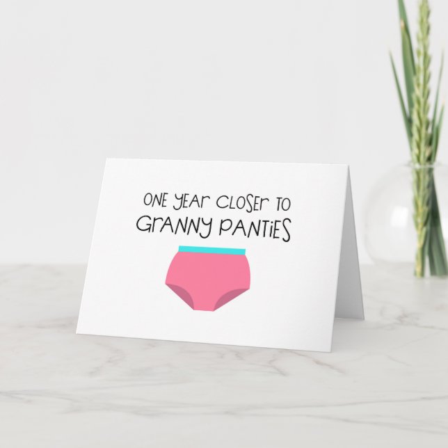 Funny Birthday Grußkarte - Sarcastic Birthday Karte (Vorderseite)