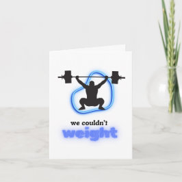 Funny Birthday Gym Fitness Karte
