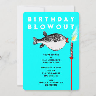 Funny Birthday Party Einladung