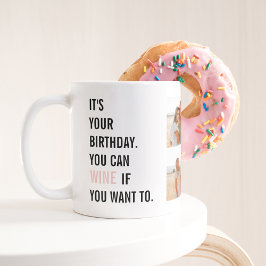 Funny Birthday Quotes | Collage Foto | Bestes Gesc Kaffeetasse