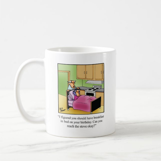 Funny Birthday Spaß Tasse Geschenk (Links)