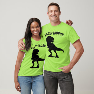 Funny Birthday T - Shirt, PARTY SAURUS T-Shirt