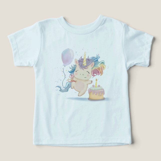 Funny Birthday Unicorn (Design Vorderseite)