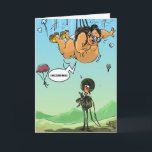 Funny Birthday Wishes - Geronimo Karte<br><div class="desc">Look out! The "Funny Birthday Wishes - Geronimo" card is dropping in hard and fast. It seems that yet another year has snuck right by and you weren’t ready! This message is the perfect compliment for almost any age. It portrays a hilarious and unique cartoon image of a sumo wrestler...</div>