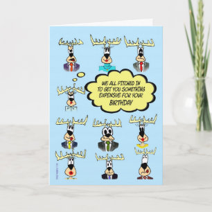 Funny Birthday - Zehn Bucks von Group/Co-Arbeitern Karte