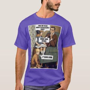 Funny Bitcoin Daddy Eme Bear Market Buy The Dip L T-Shirt