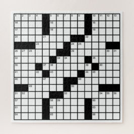 Funny Black and White Crossword Game