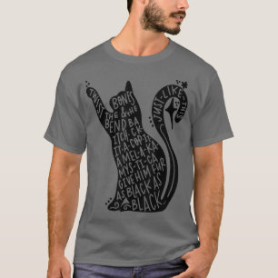 Funny Black Cat Lover Cat Mama Katze Vater Boo Cre T-Shirt