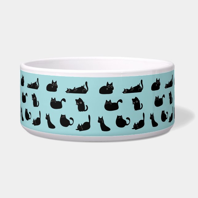Funny Black Cats Napf (Vorderseite)
