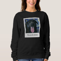 Funny Black Lab Päpst Personalisiertes Foto und Te